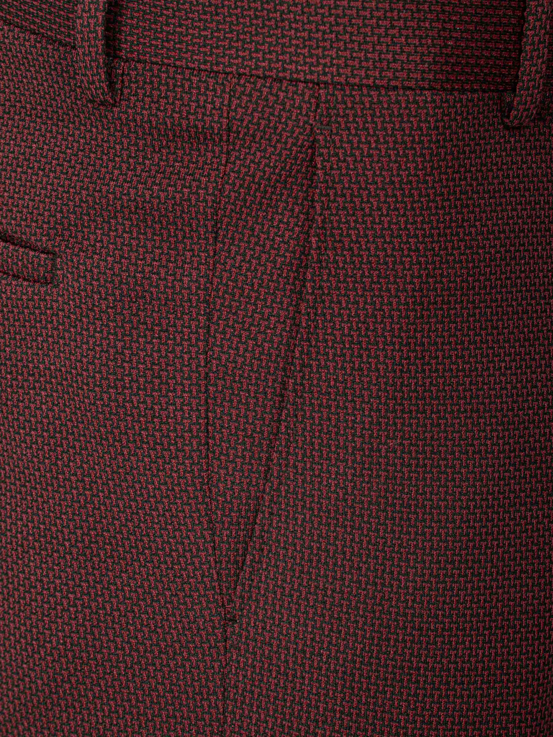 Franco Dark Red Pantalon 