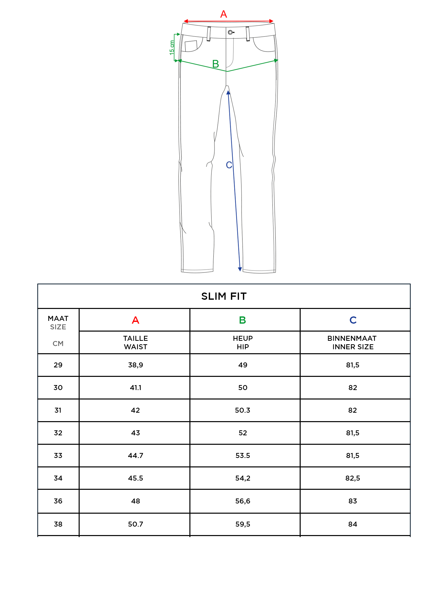 Aramis Comfort Slim Fit Grey Jeans-34-32