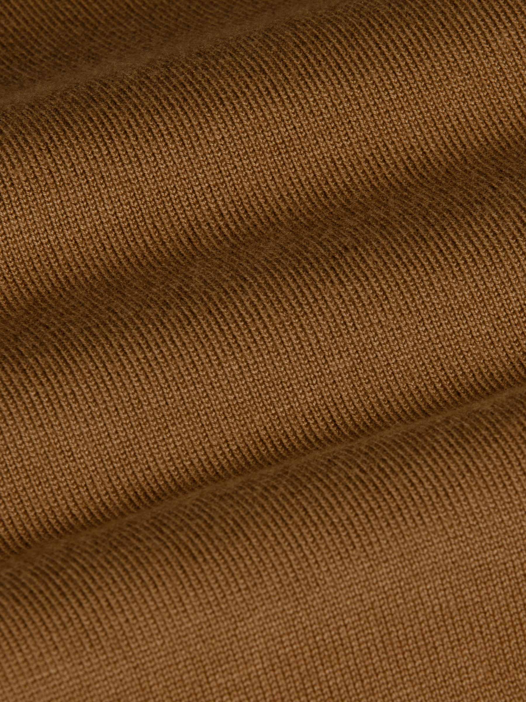Siena Round-Necked Brown Sweater-L