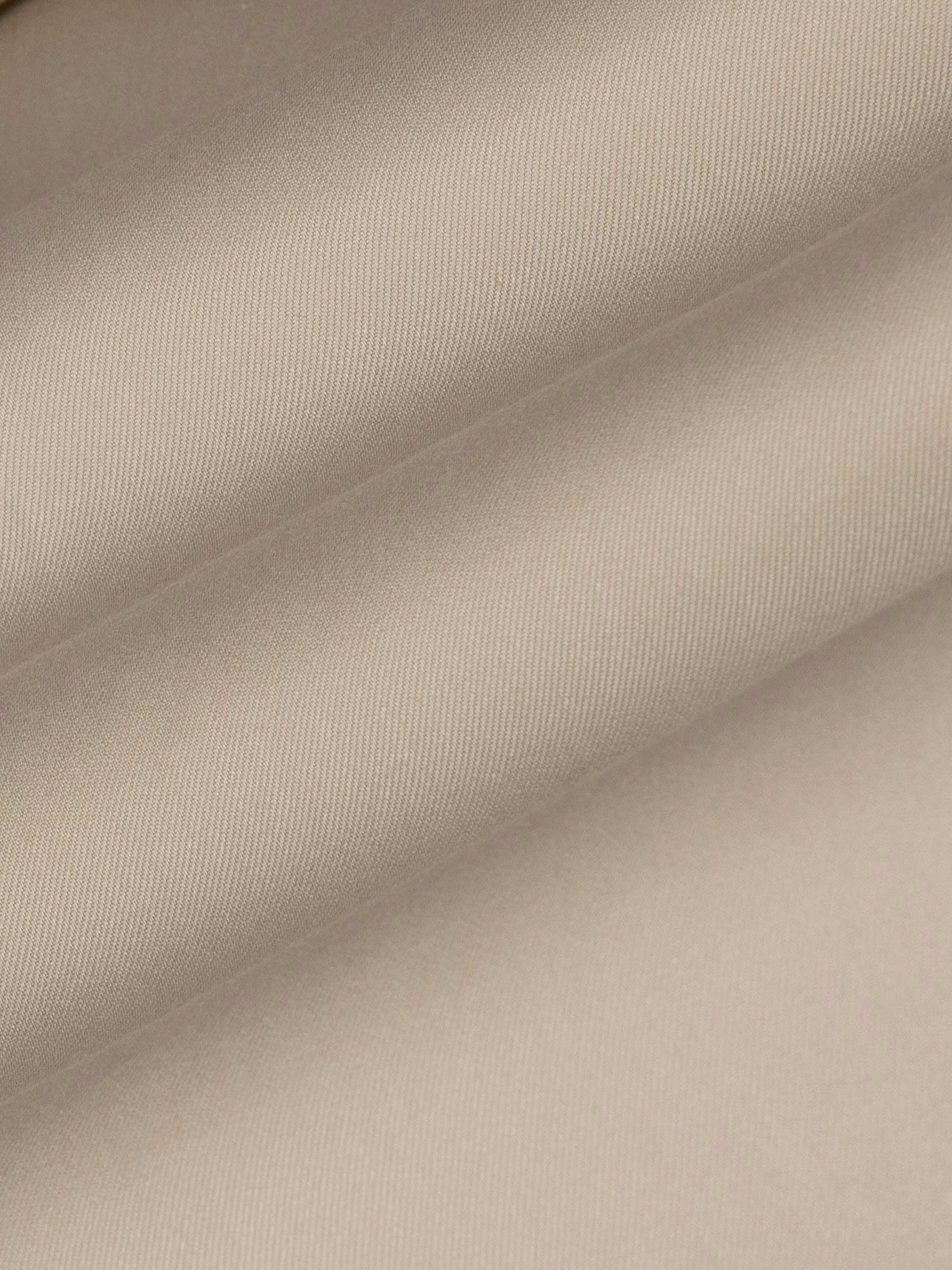 Vercelli Solid Beige Overhemd Longe Mouw  -2XL