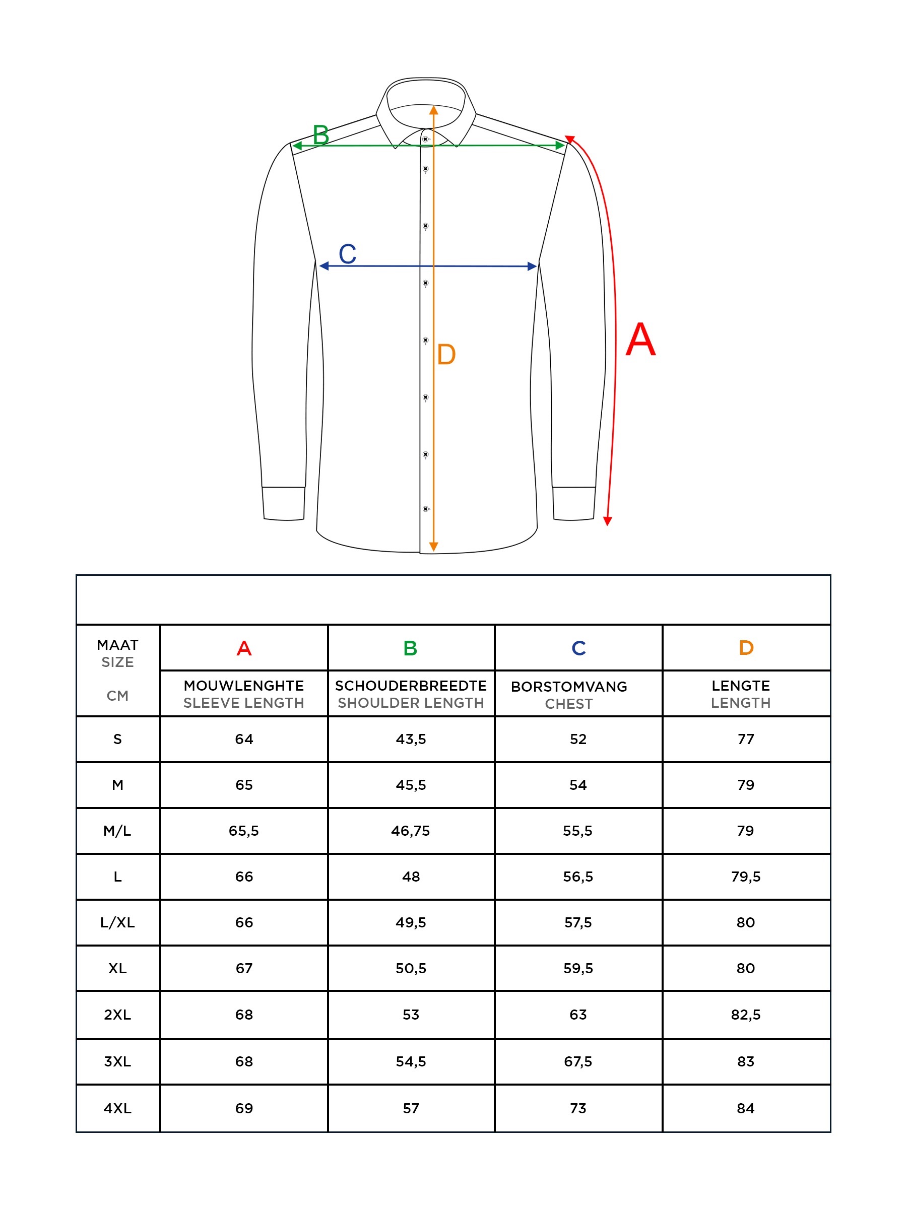 Lance Solid Brown Overhemd Lange Mouw-2XL