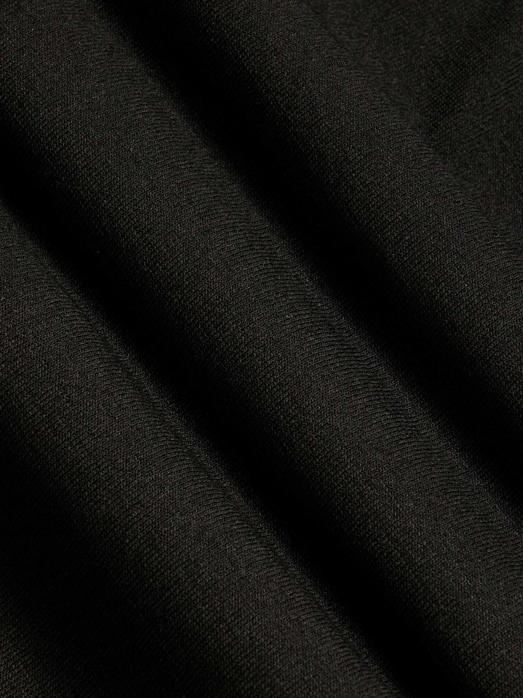 Lucas Pique Knit Black T-Shirt-2XL