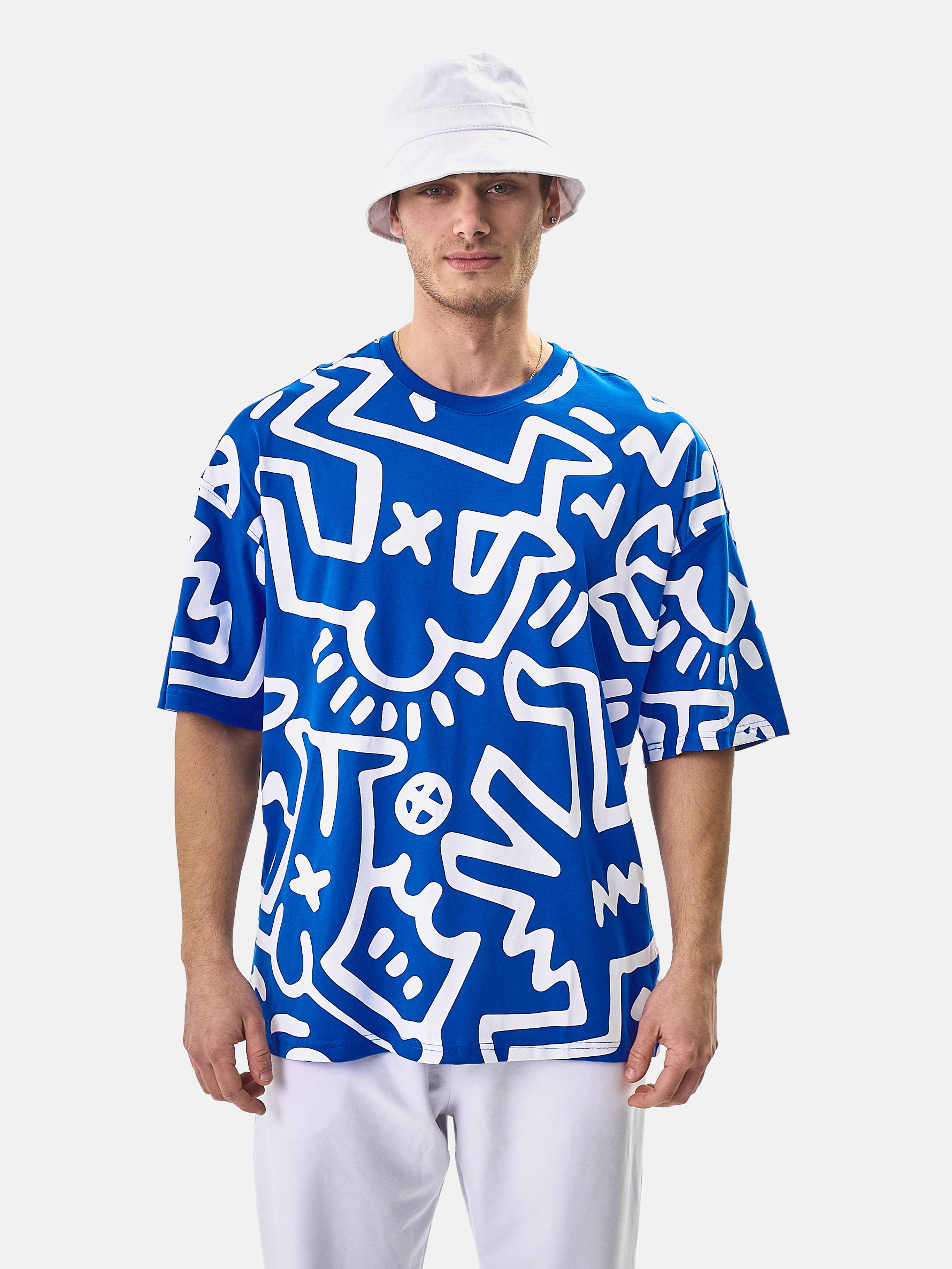 Byron Royal blue T-Shirt -Xl